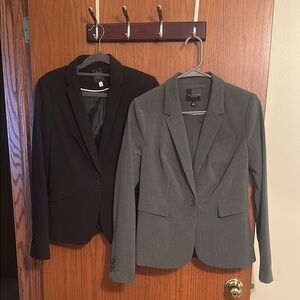 The Limited Black and Gray Blazers